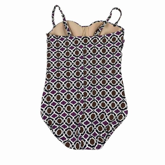 Lands' End one-piece Tank Style Swimsuit size 10 - Picture 2 of 9